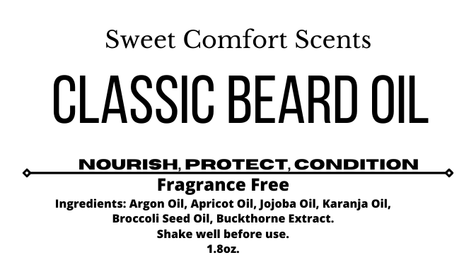 Classic Beard Oil